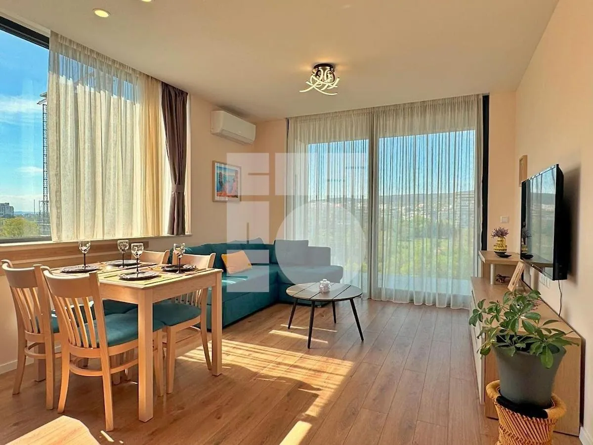 1Br Sea Garden Prime With View & Parking Apartman Várna