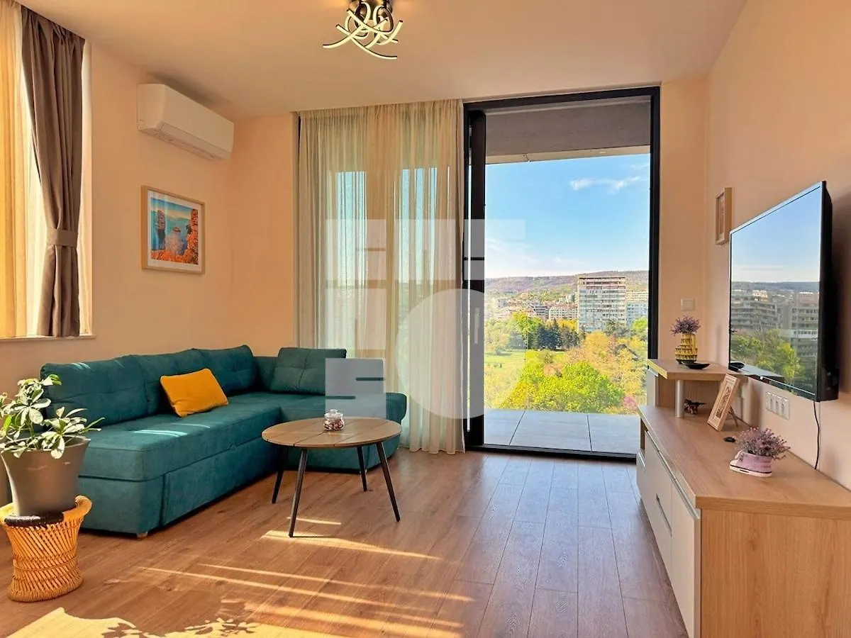 1Br Sea Garden Prime With View & Parking Apartman Várna